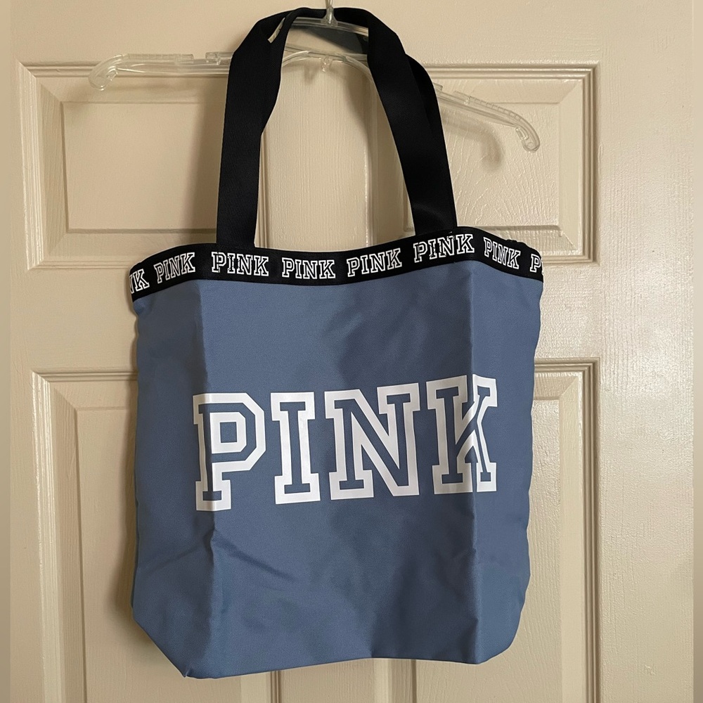 Victoria's Secret PINK Blue and Black Tote